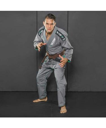 Elite Sports BJJ Belt A3 Brown - Premium Brazilian Jiu Jitsu Belts - Buy Online on GoSupps.com