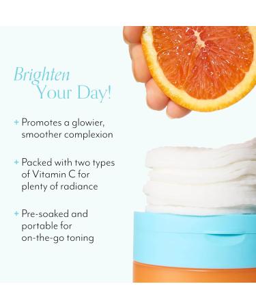 Bliss Vitamin C Radiant Skin Duo: Brightening Vitamin C Serum + Illuminating Toner Pads - Buy Online on GoSupps.com