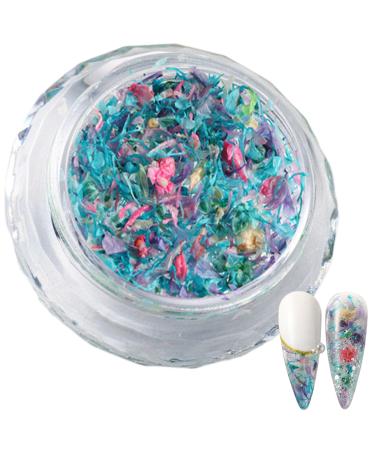 1Box 3D Dried Flower Nails Art Nail Accessories Elegant Nails Art Adornments Decoration Perfect For Nail Decoration Nails Art Decorations S053B