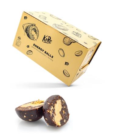 KoRo - Energy Ball - Power snack for in between meals (14 pack peanut - cocoa) Peanut - cocoa 14 pack
