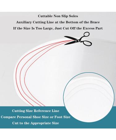 SFKLYU Footrest Orthesis Ankle Support - Removable Bandage Drop Foot Splint for Walking | Left Size S - Buy Online on GoSupps.com