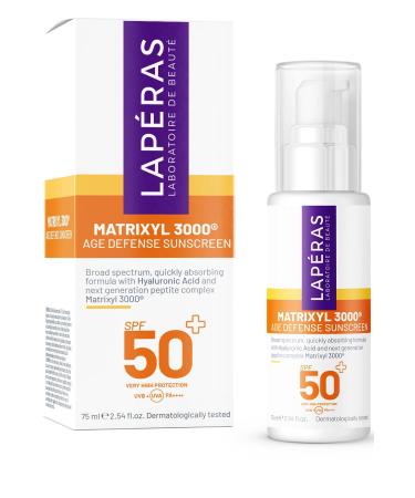 Lap ras Matrixyl 3000 Age Defense Sunscreen Spf 50+ Pa++++ UVA/UVB Quickly Absorbing Water and Sweat Resistant Sunscreen 75 ml