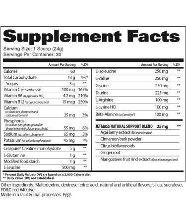 Buy GAT JetMASS Strawberry Lemonade 25 oz - Fast-Acting Volumizing Creatine - Buy Online on GoSupps.com