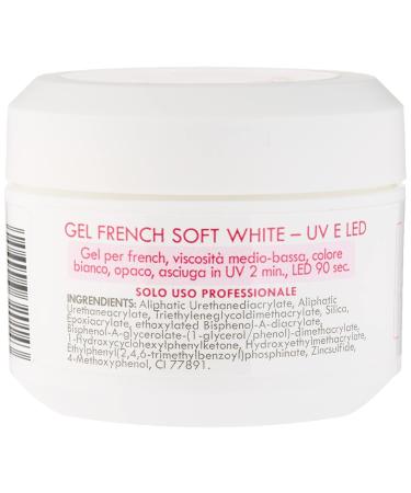 Beauty Space Nails Soft White French UV Modeling Gel - 15 ml | Premium Quality for Perfect Nail Art | International Shipping Available - Buy Online on GoSupps.com