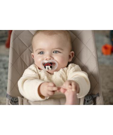 Tigex Soft Touch Friends Pacifier | Disney Minnie Mouse | Silicone | 6-18 Months | 2-Pack - Soft & Safe International Shipping - Buy Online on GoSupps.com