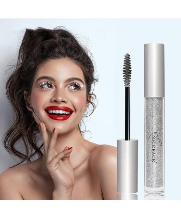 2 Pack Diamond Glitter Colored Mascara for Sparkling Eyes - Perfect for Stage, Party, Wedding, Music Festival | Long-Lasting Makeup - Buy Online on GoSupps.com