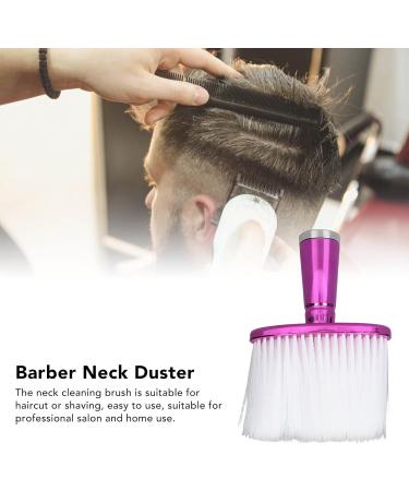 Barber Neck Duster Brush Electroplated Barber Cleaning Brush with Nylon Bristles Easy Using Salon Home Neck Cleaning Duster Brush for Hair Cutting Practical Gift for Hairdresser Dad Husband - Buy Online on GoSupps.com
