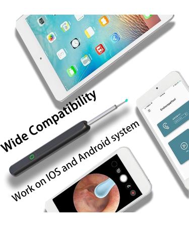 Buy Ear Wax Removal Cleaner - 1080P HD Endoscope with LED for iPhone & Android - Best Ear Wax Removal Tool - Buy Online on GoSupps.com