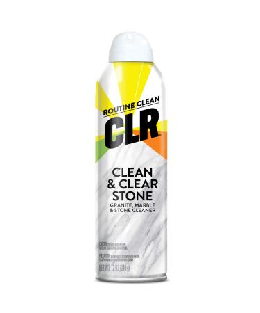 Clean & Clear Stone, Granite, Marble, and Stone Cleaner, 12 Ounce Aerosol Spray Can - Buy Online on GoSupps.com