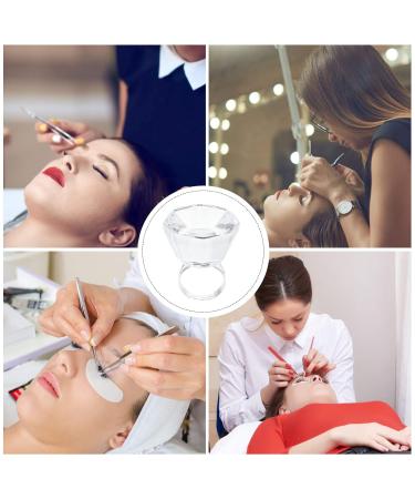1stk Color Cup Glue Rings for Eyelash Extensions - Stainless Steel Adhesive Holder for Makeup Tools - Buy Online on GoSupps.com