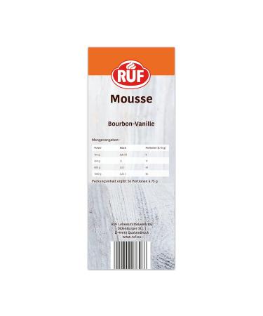 Delicious Call Mousse Bourbon Vanilla - Natural Dessert No Cooking 1kg - Perfect for Any Occasion - Buy Online on GoSupps.com