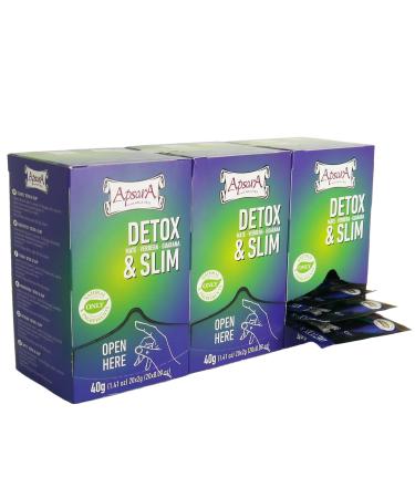 Apsara Premium Detox Tea and Slim Tea in bags supports detoxification cure herbly tea 3 er set (60 tea bags) stimulate metabolism 20 pieces (3 pack)
