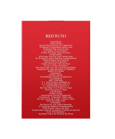 Hybrid & Company Women Red Rush Eau De Parfum Natural Spray Vaporisateur 3.4 Fl Oz RED RUSH 3.4 Fl Oz (Pack of 1) - Buy Online on GoSupps.com