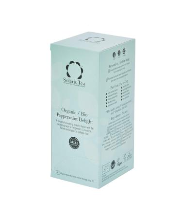 Buy Solaris Organic Peppermint Tea - 40 Seidenbeutel (60g) | International Shipping Available - Buy Online on GoSupps.com