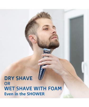 Pro Grooming UltraOneBlade Trimmer for Men - Cordless Waterproof Electric Razor for Beard Mustache & Hair Length Adjustment - Precision Grooming Tool - Buy Online on GoSupps.com