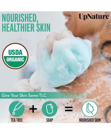 UpNature Organic Tea Tree Oil - 100% Pure Essential Oil for Skin Hair & Toenails - 2oz (Pack of 1) - International Shipping Available - Buy Online on GoSupps.com