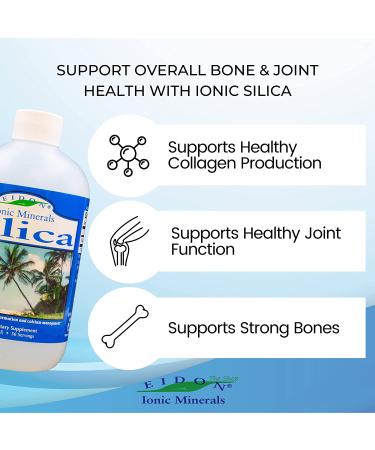 Ionic Silica Mineral Supplement 18 oz - Eidon Ionic Minerals - Buy Online on GoSupps.com