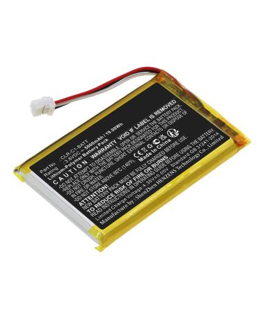 Synergy Digital Smart Home Battery Compatible with ClareOne CLR-C1-BATT Smart Home (Li-Pol 3.8V 5000mAh) Ultra High Capacity Replacement for ClareOne CLR-C1-BATT Battery