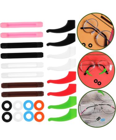 Buy Angoily Portable Glasses Holder & Slipproof Ear Hooks - Adjustable Sunglasses Bracket & Anti-Slip Clip for Glasses | International Shipping Available - Buy Online on GoSupps.com