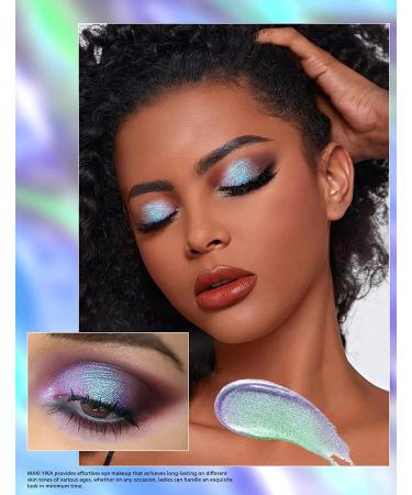 Chameleon Duochrome Liquid Eyeshadow - Shimmer Glitter Multichrome Eye Shadow (#6 Aurora) - Buy Online on GoSupps.com