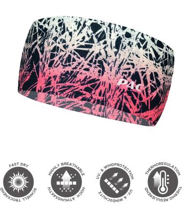 P.A.C. Original Head Band - Seamless Sport Headband with Ear Protection | Functional Tab Welding Tape & Outdoor Cloth | Unisex S/M Sizes & Various Designs - Ideal for Sports & Activities - Buy Online on GoSupps.com