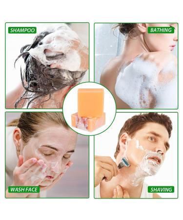 2PCS Organic Ginger Soap for Lymphatic Detox & Drainage - Slimming Soap for All Skin Types - Buy Online on GoSupps.com