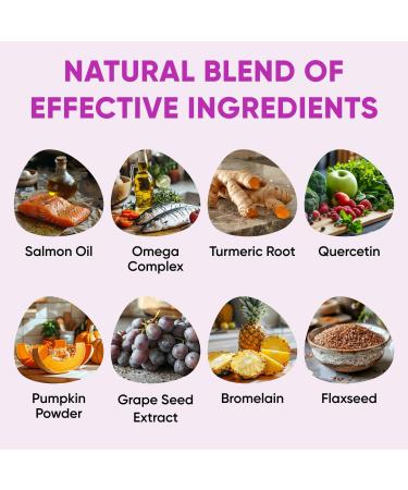 Allergy Chews - Turmeric Root & Pumpkin Powder - Vet Formulated in The USA - Skin Health Support - Buy Online on GoSupps.com