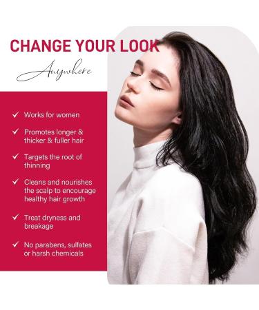 Women's 5% Minoxidil Foam - Hair Growth Treatment for Thicker Fuller Hair | 2 Pack (60g) - Effective Solution for Hair Loss - Buy Online on GoSupps.com