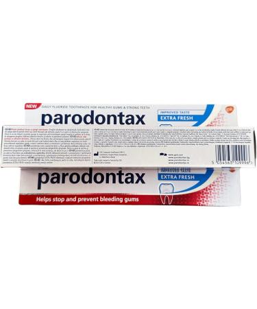 Buy 3x Parodontax Extra Fresh Toothpaste 75ml - Best International Shipping & Dental Care - Buy Online on GoSupps.com