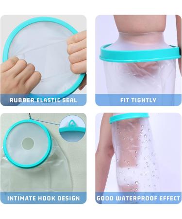 Waterproof Foot Covers for Adults - Reusable Bathing Protection Leg Coverings | Durable Plaster Footpathers for Daily Use - Buy Online on GoSupps.com