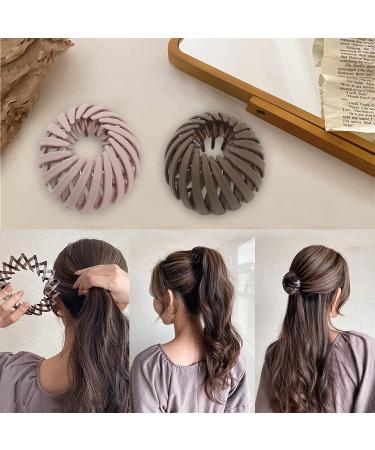 Vintage Bird Nest Hair Clips 4 Piece Set | Stylish Hair Accessories for Women & Girls - Buy Online on GoSupps.com