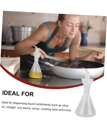 Zerodeko Empty Oil Bottle Liquid Dispenser Cooking Oil Bottle Honey Pot Oil and Condiment Bottles Terrariums Oil Pourer Dispensing Bottles Vinegar Decanter Olive Refueling Bottle Glass Size 1 As Shown - Buy Online on GoSupps.com