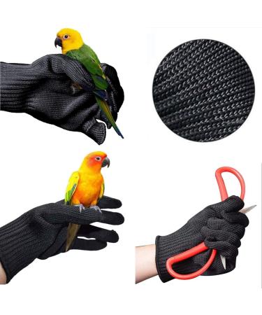 Alfyng Bird Training Anti-Bite Gloves for Small Animals Protective Chewing Gloves for Squirrels Hamsters Parrotlets Cockatiels Finches & Macaws (1 Pair) | Best International Shipping - Buy Online on GoSupps.com