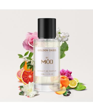 Mod Fragrances Golden Oasis Perfume For Women - Inspired By Coco Noir Perfume Dupe Long Lasting Amber Woody Fragrance Extrait De Parfum 50ml - Buy Online on GoSupps.com