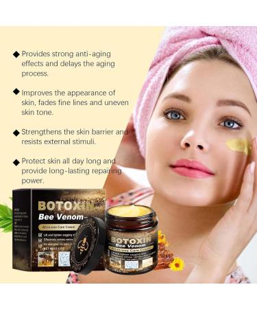  Bsbkoj Reusable Face Moisturizer Bee Firming Cream Hydration Lifting Anti-Aging Formula Nourishing Daily 50 ml Jar Suitable for Women Men All Skin Types - Buy Online on GoSupps.com