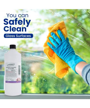 2 Litre (2 x 1L) Isopropyl Alcohol 99.9% Pure IPA Disinfectant Surface Cleaner 1 l (Pack of 2) - Buy Online on GoSupps.com
