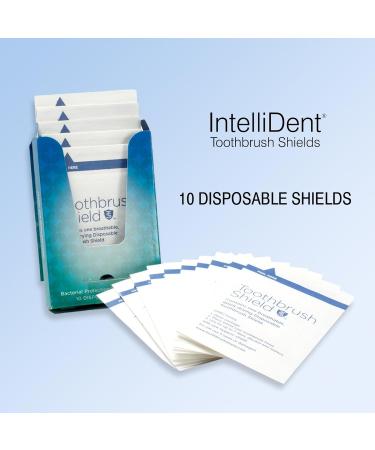 Toothbrush Shields - Pack of 10 Breathable & Quick-Drying Toothbrush Head Cover Caps for Travel Home & Office - Buy Online on GoSupps.com