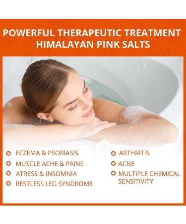 Natural Solution Bath Salt - Body Relaxing & Purifying Therapy with Himalayan Pink Salt & Marula Oil | 21.2 Oz Cork Jar for Foot Soak - Buy Online on GoSupps.com