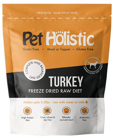 Pet Holistic Raw Diet Freeze Dried Turkey 14 oz