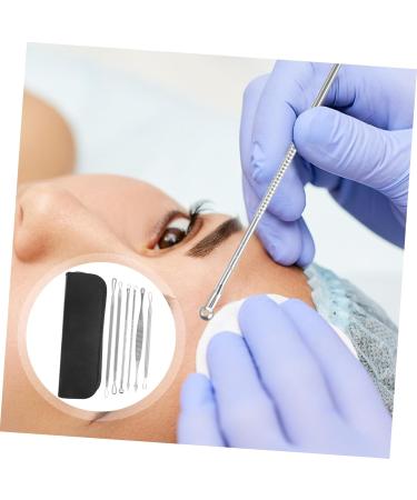 Beatifufu 1 Set Blackhead Removal Tool Cell Clip for Blackheads Professional Remover Household Blackhead Tool Needle Daily Use Blackhead Tool Stainless Blackhead Tool - Buy Online on GoSupps.com