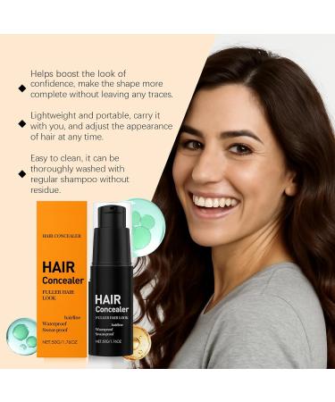 WRANBAO Lefron Magic Hair Concealer Lefron Hairs Concealer Waterproof and Sweatproof Hair Filler for Women Instantly Covers Gray Hair Roots Hair Filling Cream for Men and Women 3 Pack 3 Pack - Buy Online on GoSupps.com