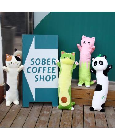 Yamepuia Long Avocado Cat Pillow 56CM - Soft Avocado Hugging Plush Doll for Kids, Boys, and Girls - Buy Online on GoSupps.com