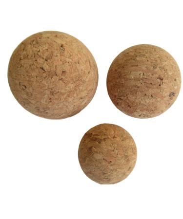 Mina-Industries 2 pieces cork ball cork ball cork 3cm or 4cm or 5cm 2 pieces - 5cm