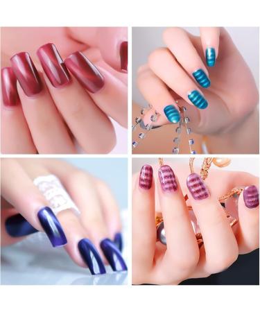 4/6/9x Cats Eye Magnet Magnet Set Cats Eye Magnet Board Strong Suction Polish Magnet For Beautiful Nails 6 Pack - Buy Online on GoSupps.com