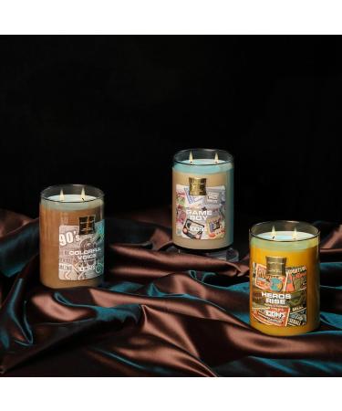 100HRS Highly Scented Candle - 26.5oz Long-Lasting Burn 2 Cotton Wicks 90s Nostalgia Gift for Home | Perfect for Women & Men - Buy Online on GoSupps.com