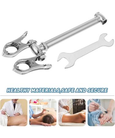 Buy Moxibustion Clip Mugwort Burner - Stainless Steel Moxa Stick Holder 16x6.5 cm for Moxa-Sticking Support - Buy Online on GoSupps.com