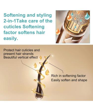 Silk & Gloss Hair Straightening Cream with Collagen - Nourishing Protein Formula for Fast Smoothing - Ideal for Curly Hair - Buy Online on GoSupps.com