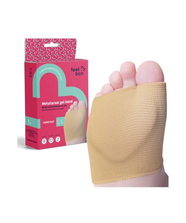 feet bcn metatarsal pads with gel in the forefoot area. Prevents and improves plantar fasciitis. Size L: EU 41-44. 1 pair.