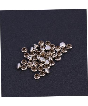 TEHAUX 100 Pcs Clothing Making Decorations Pearl Shoe Clips Sew on Rhinestones Bulk Leather Rivets and Snaps Leather Rivets Studs Garment Rivet Button Stud Rivets Clothes Earrings Metal - Buy Online on GoSupps.com