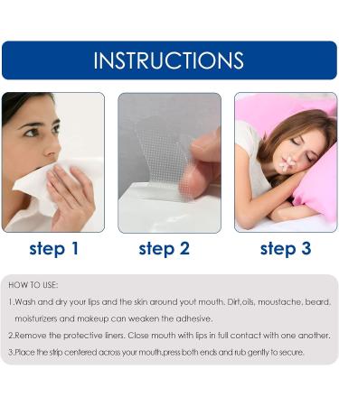 MBBEST 180 Pcs Mouth Tape for Nasal Breathing | Sleep Aid for Snoring Relief and Optimal Sleep | Improve Nasal Breathing for Comfortable Sleep - Buy Online on GoSupps.com